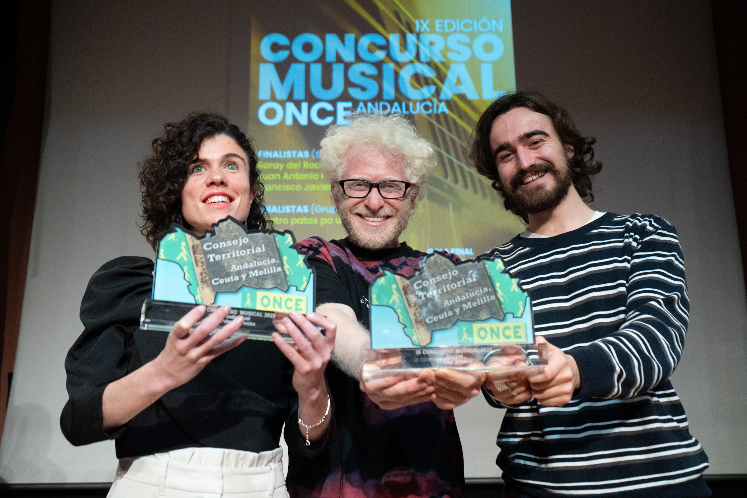 Saray Ruiz y el Dúo Maler ganan el IX Concurso Musical ONCE Andalucía