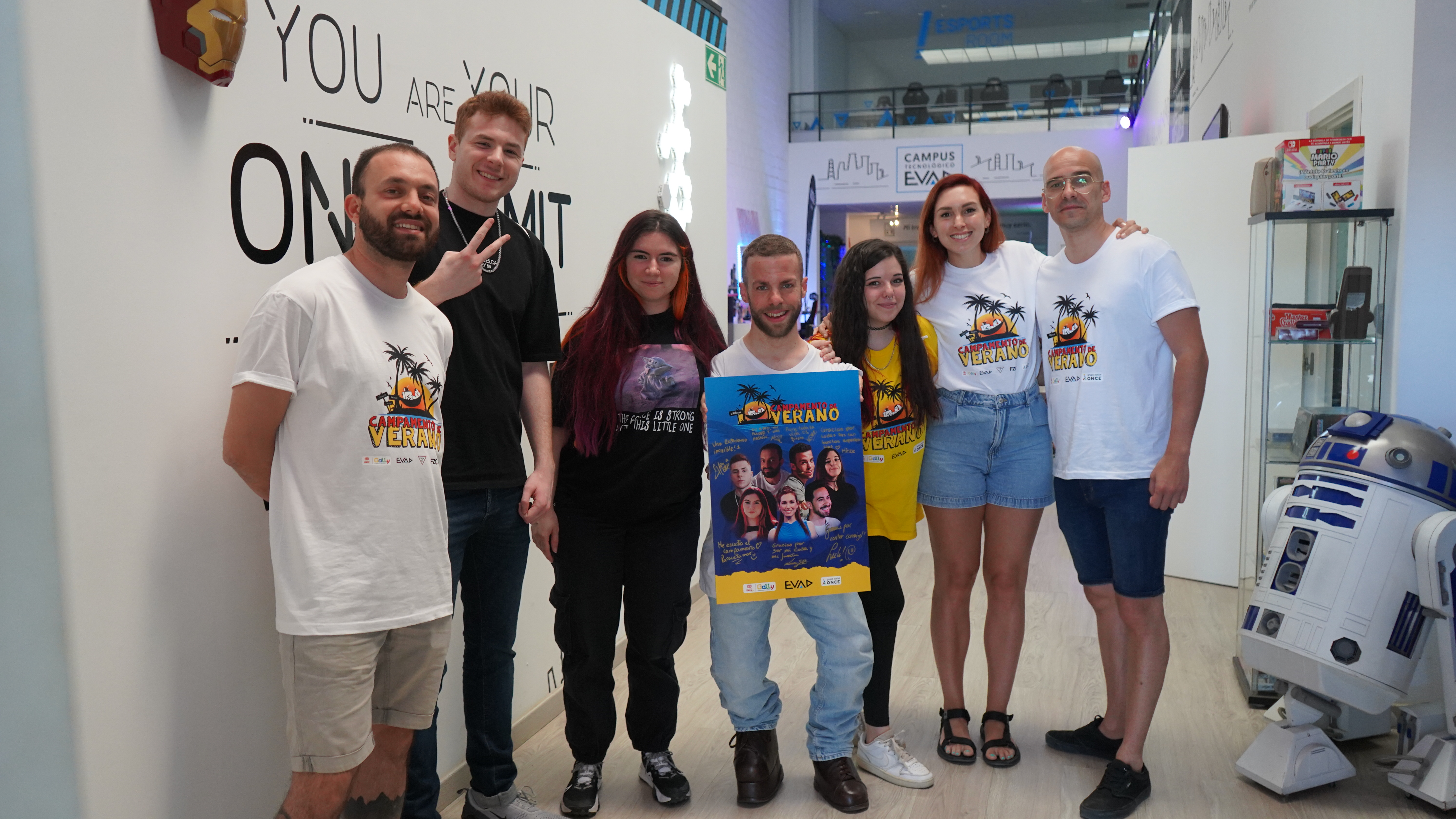 Málaga acogió por segundo año el campamento de verano de videojuegos accesibles de Fundación ONCE