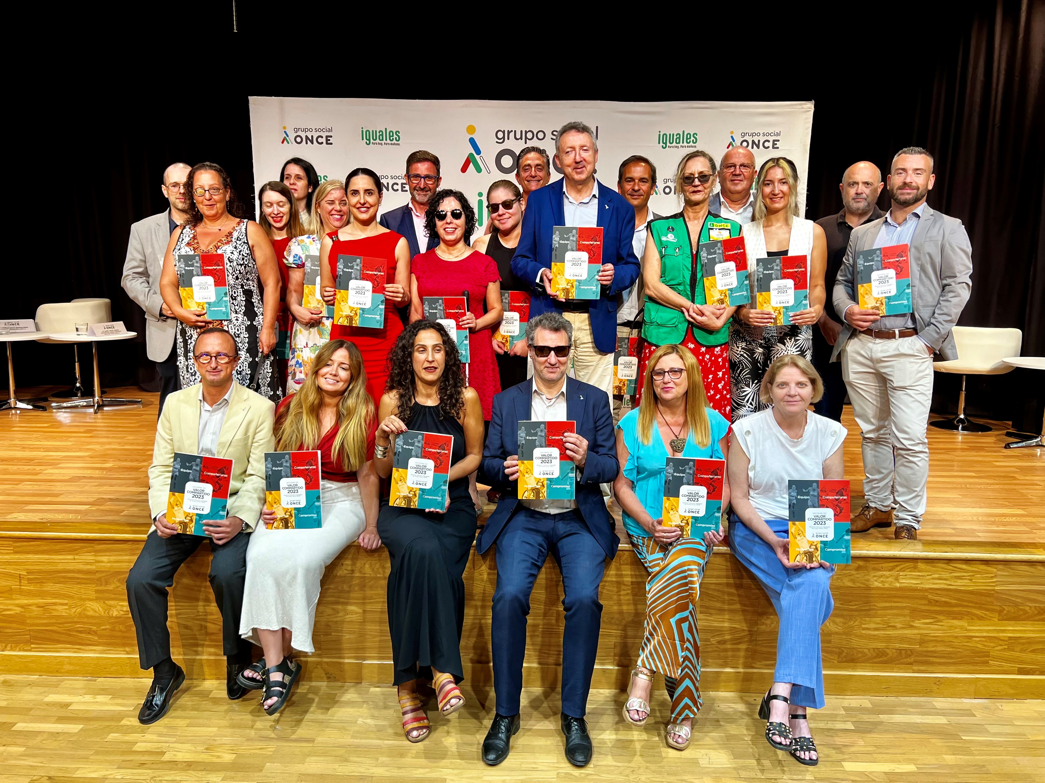 Presentación del Informe de Valor Compartido del Grupo Social ONCE 2023 en Andalucía