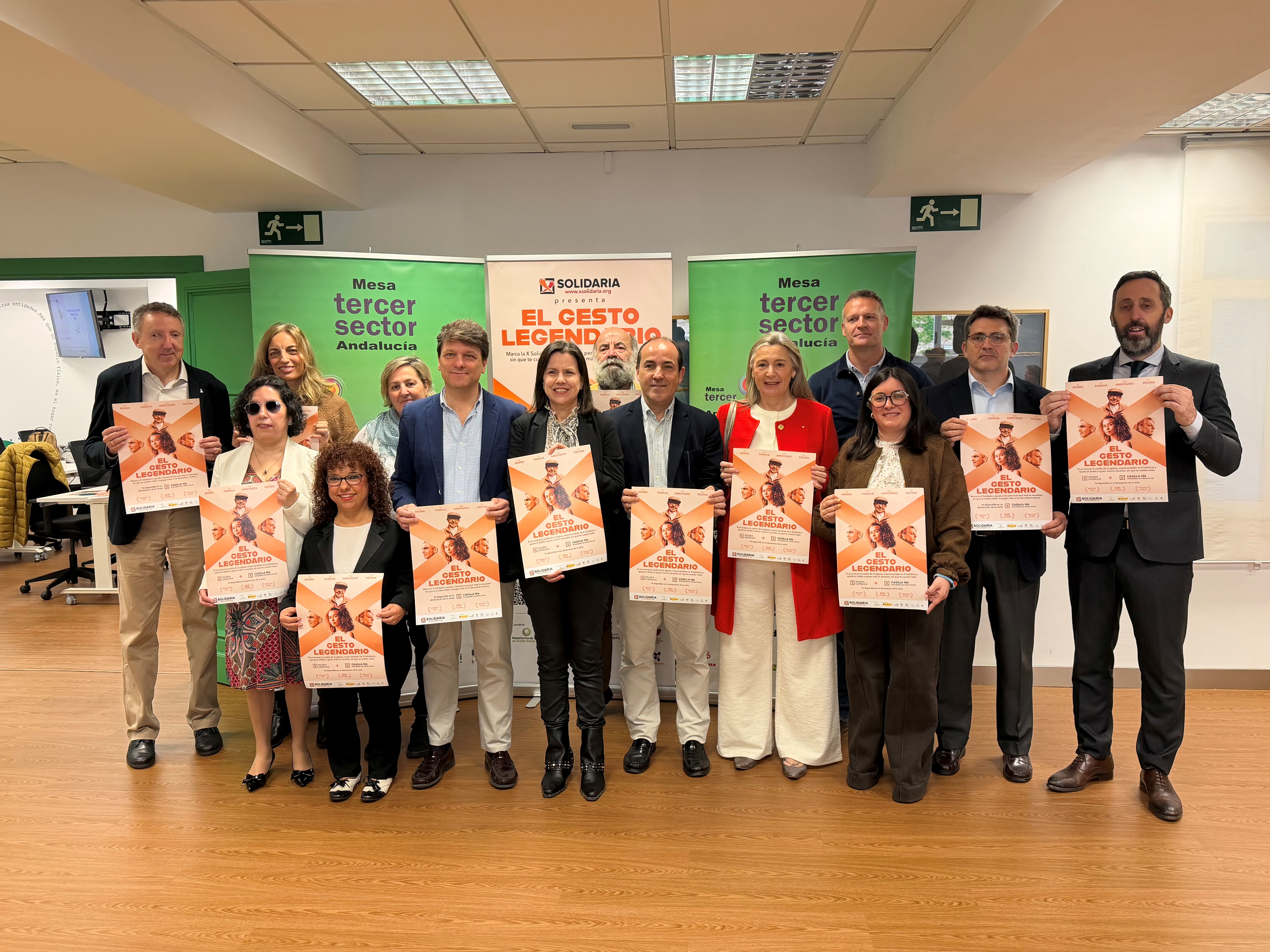 Presentación de la Campaña de la X Solidaria en Andalucía