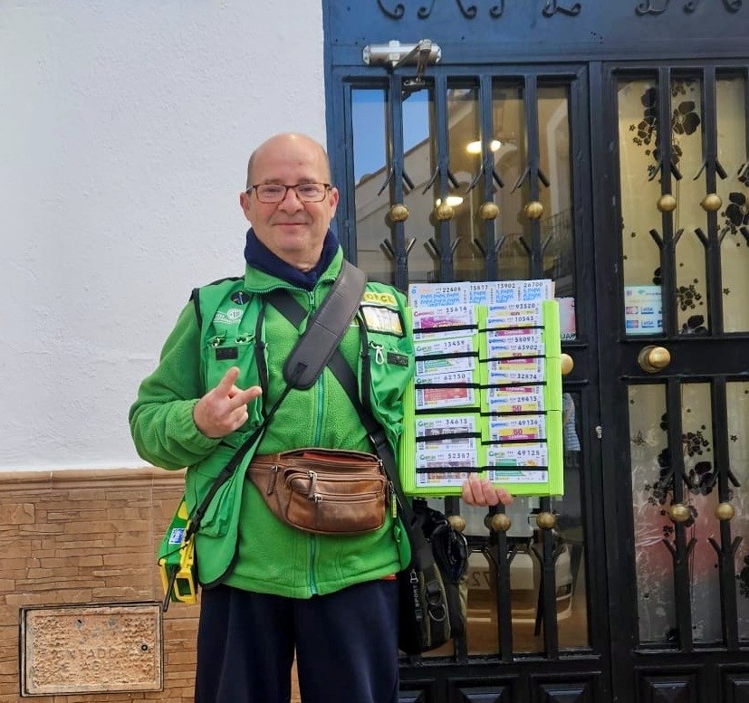 Antonio Álamo repartió más de 6,3 millones de euros en Gérgal (Almería) con el Cuponazo de la ONCE del 13 de febrero