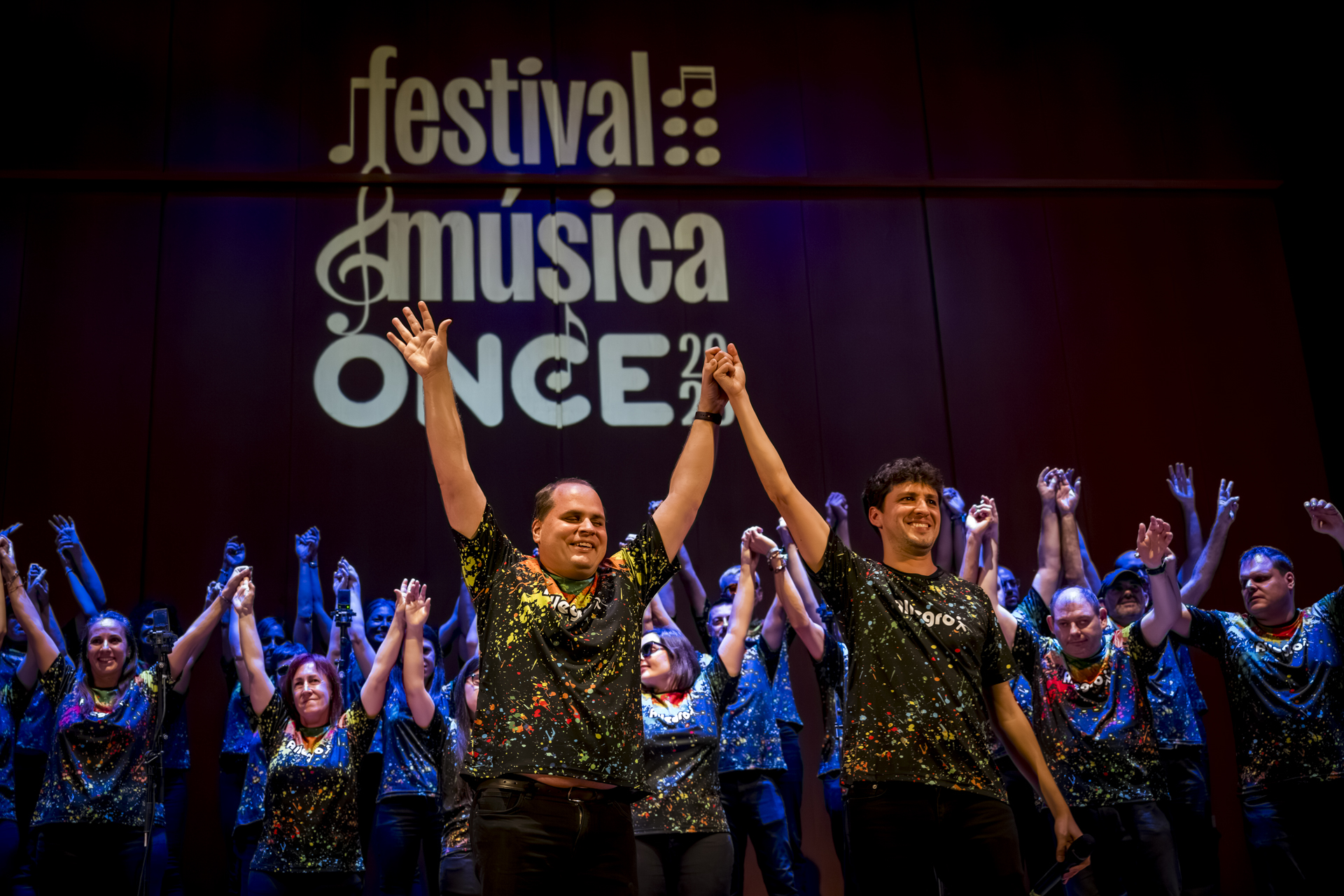 Coral Allegro en la clausura del Festival de Música ONCE