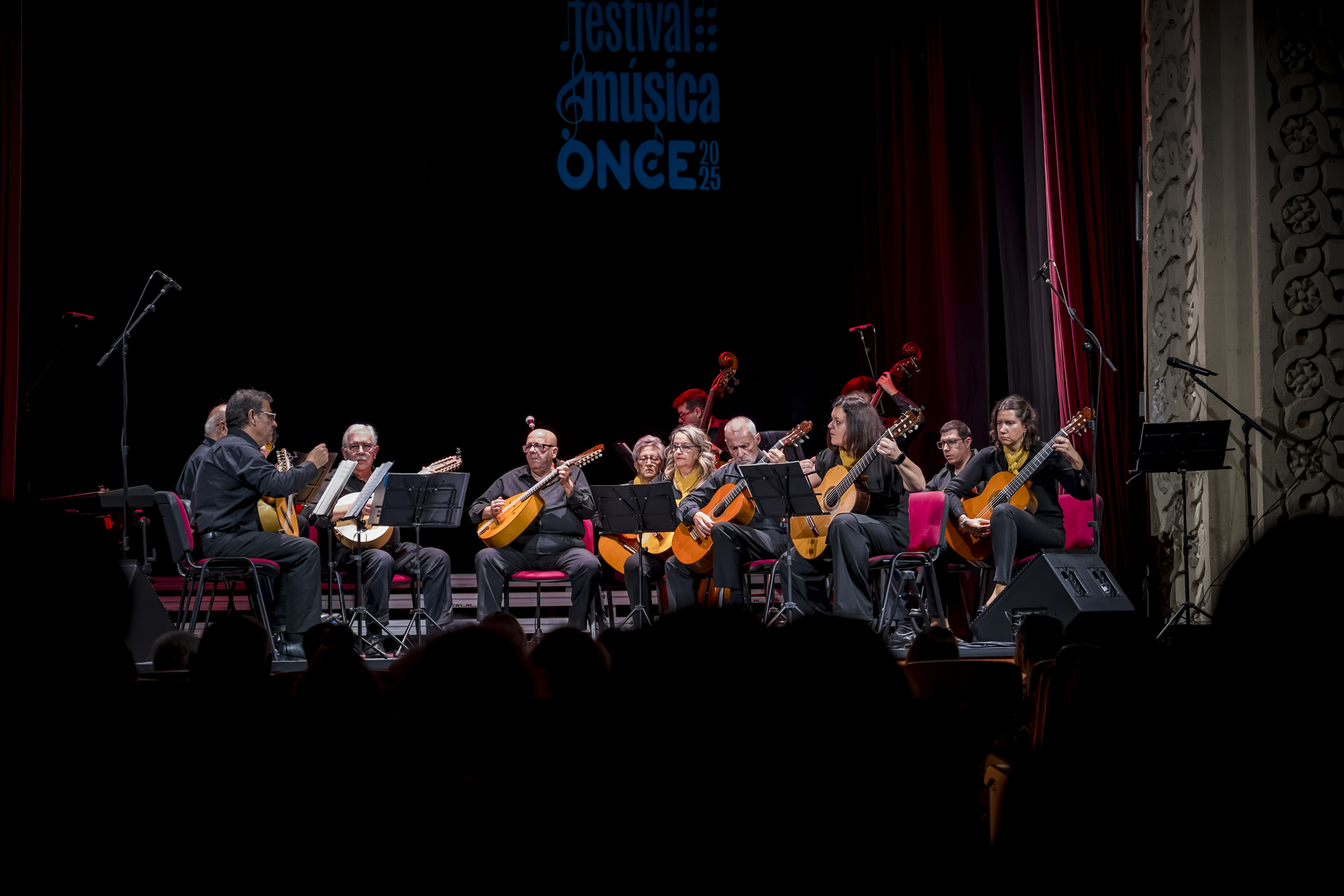 Actuación de la orquesta cordobesa en el pasado Festival de Música ONCE
