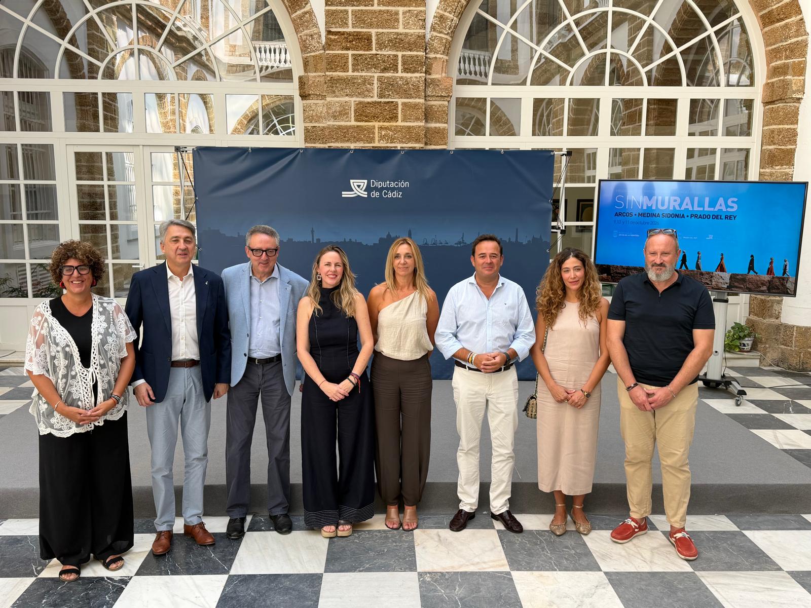 Presentación del programa 'Sin Murallas' en la sede de la Diputación de Cádiz