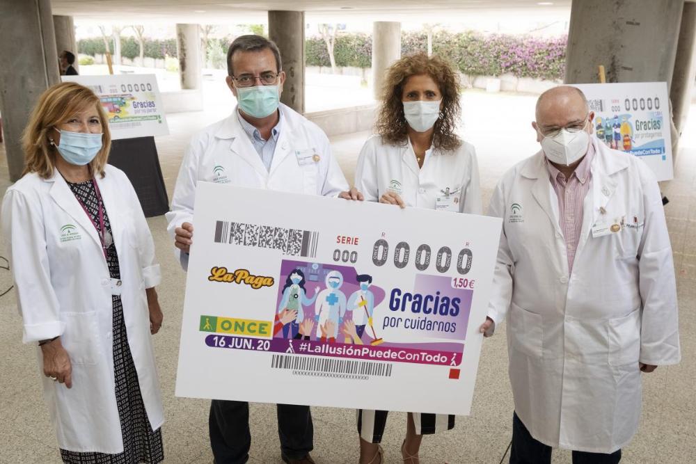 Los médicos y el personal sanitario fueron protagonistas del cupón del martes 16 de junio
