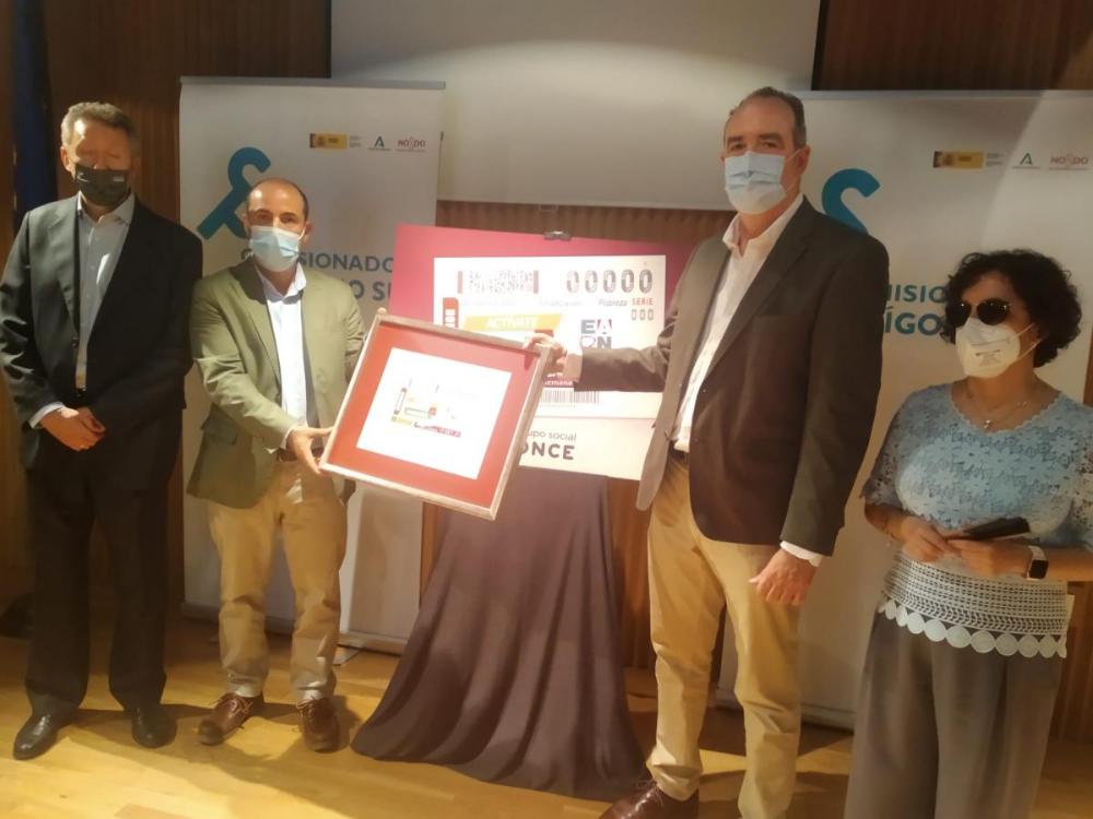 El delegado territorial de la ONCE animó a la sociedad a implicarse más activamente en la lucha contra la pobreza