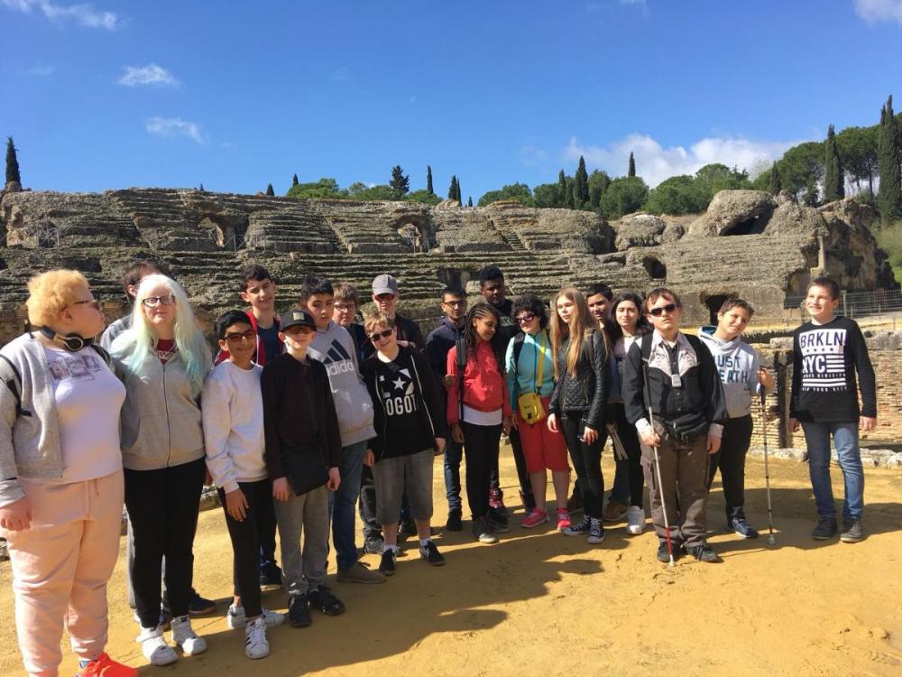 Visita al conjunto arqueológico de Itálica en Santiponce (Sevilla)