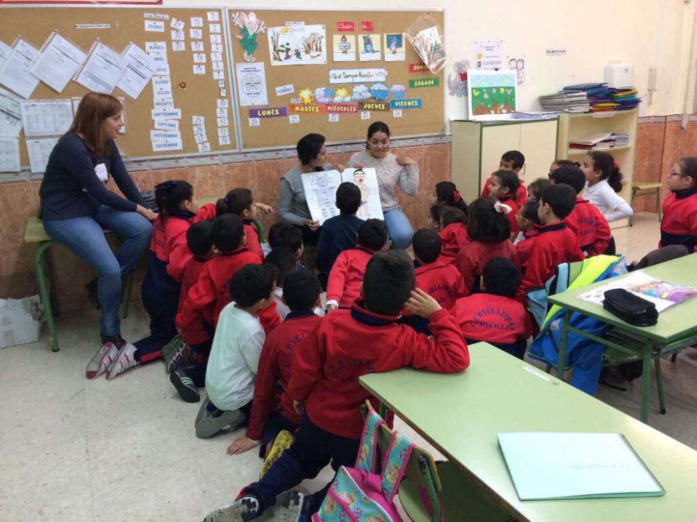 Los alumnos del CEIP Velázquez, de Melilla, fueron uno de los colegios participantes