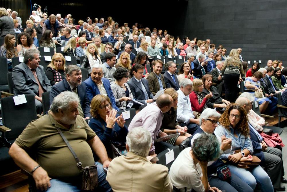 Vista general del público