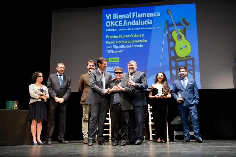 Entrega del premio al Plazoleta