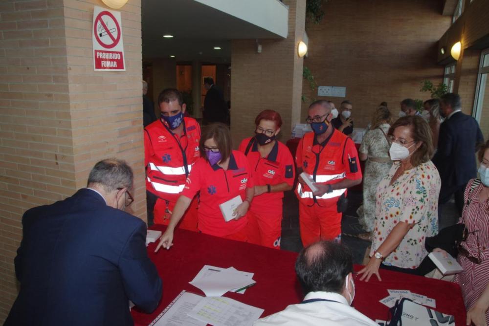 Una nutrida participación de profesionales sanitarios asistieron a la Gala para arropar la entrega del Premio en la categoría de Administración Pública