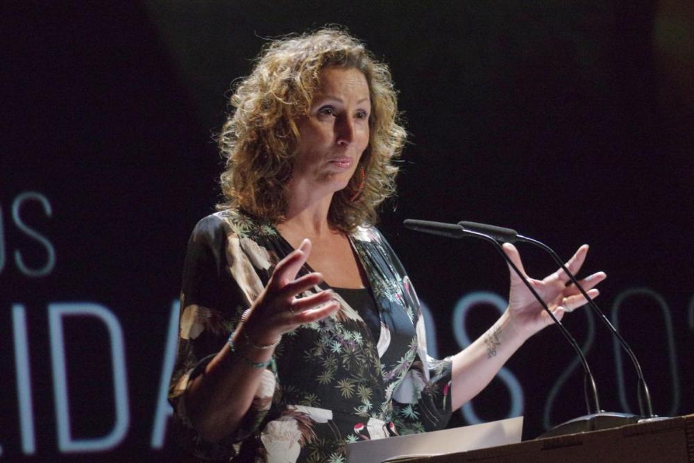 Intervención de la primera teniente de alcalde del Ayuntamiento de Almería, María Vázquez