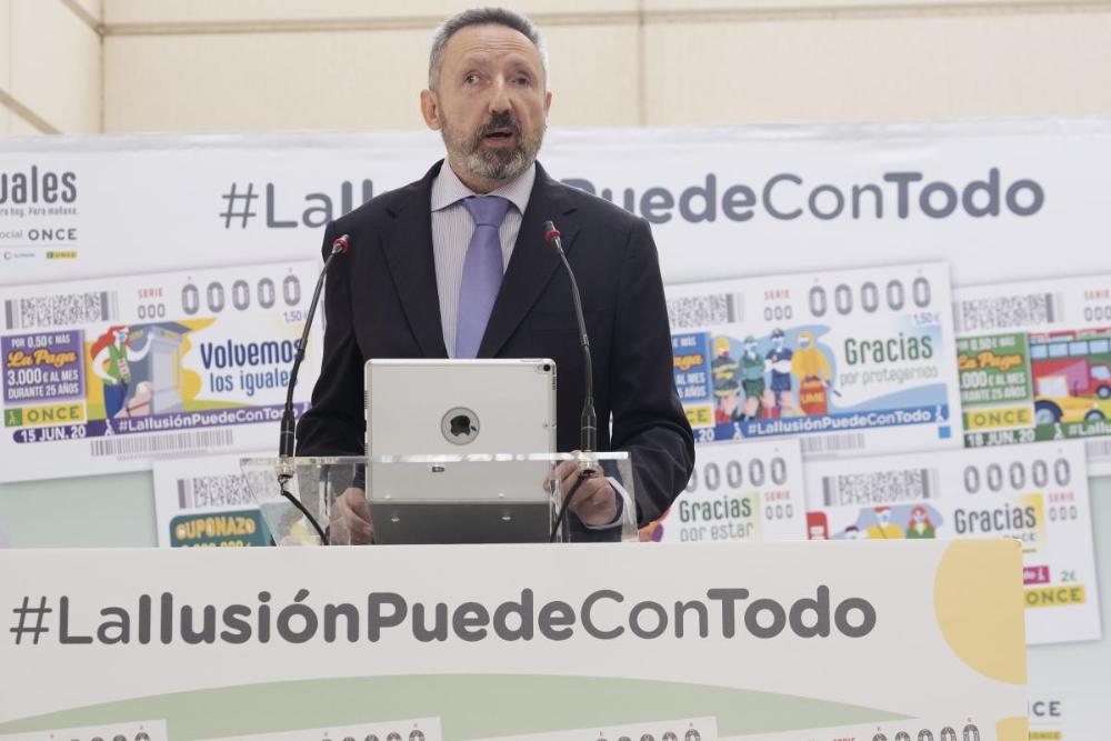 El delegado territorial de la ONCE en Andalucía, Ceuta y Melilla, Cristóbal Martínez, reclamó unidad a las administraciones para hacer frente a las consecuencias de la pandemia
