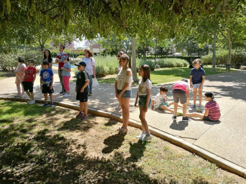 Actividad en el parque