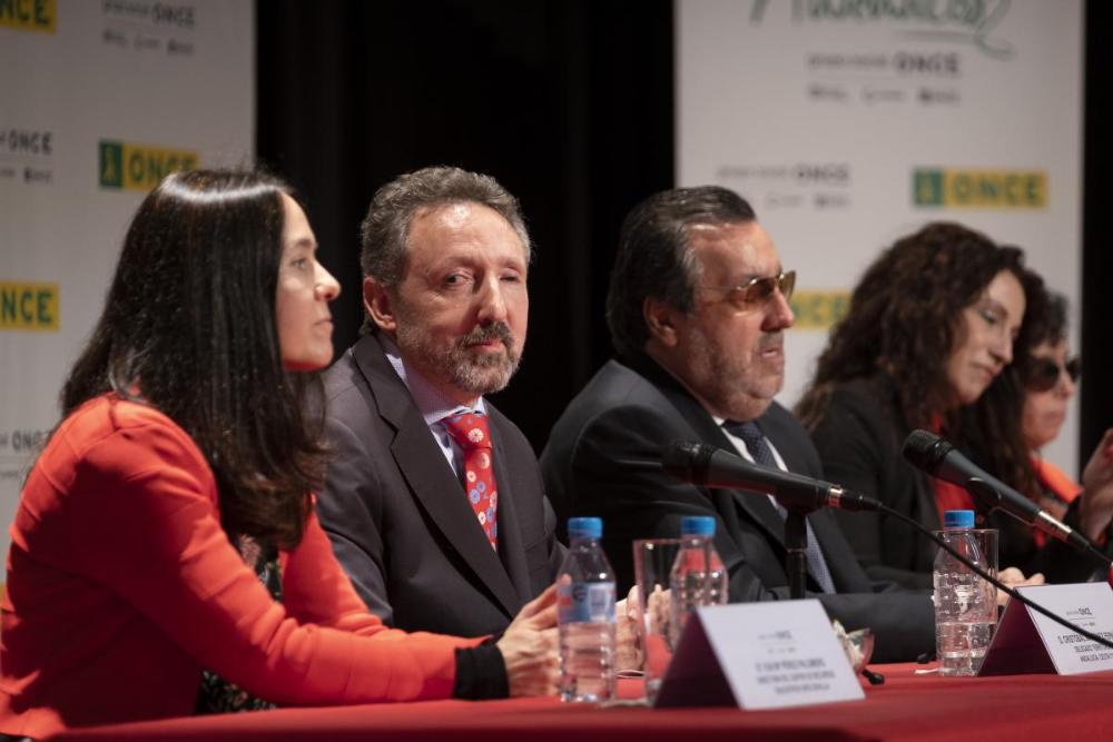 Mesa presidencial del acto de tomas de posesión en la Delegación Territorial