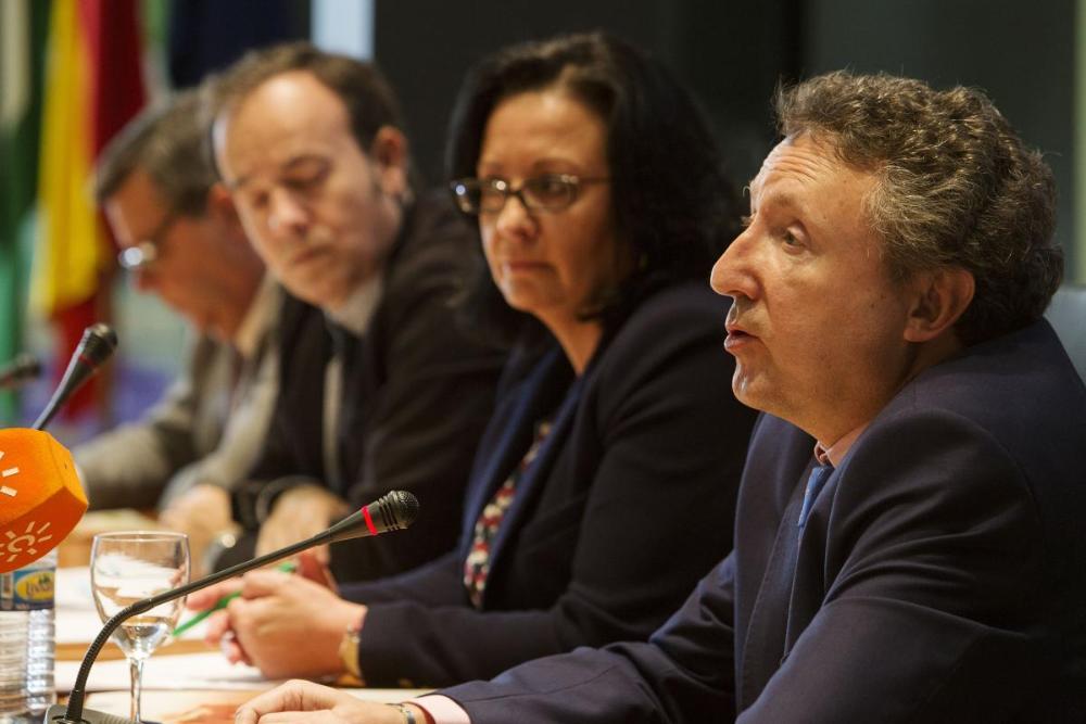 Intervención del delegado territorial de la ONCE en Andalucía, Ceuta y Melilla