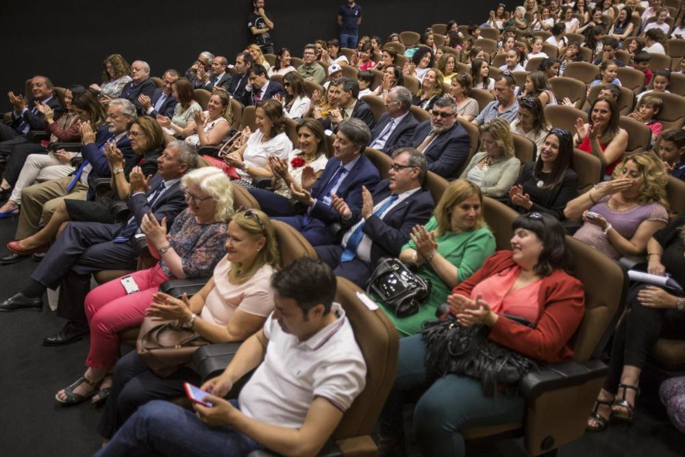 El equipo de dirección de la ONCE en Andalucía, Ceuta y Melilla asistió a la entrega de los Premios del 33 Concurso Escolar ONCE y su Fundación