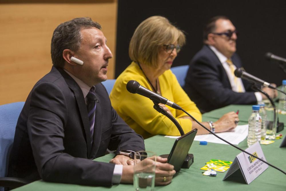 Intervención del delegado territorial, Cristóbal Martínez