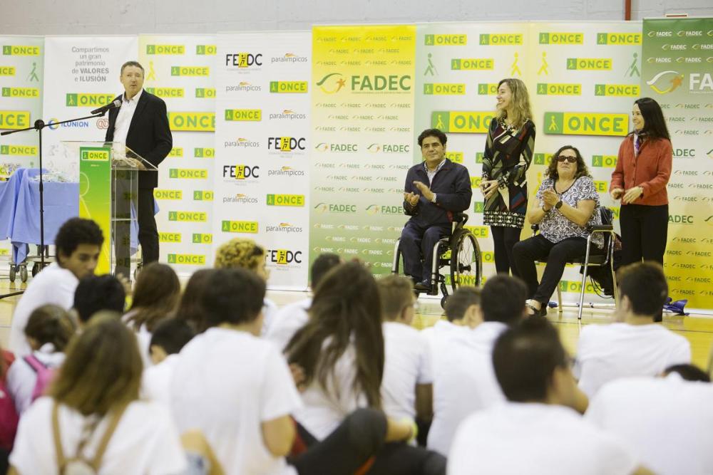 el delegado territorial interviene en la clausura