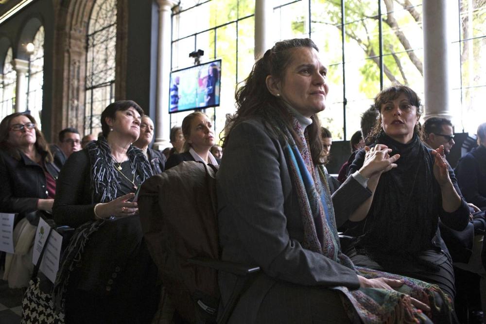 Las personas sordociegas fueron las verdaderas protagonistas del acto