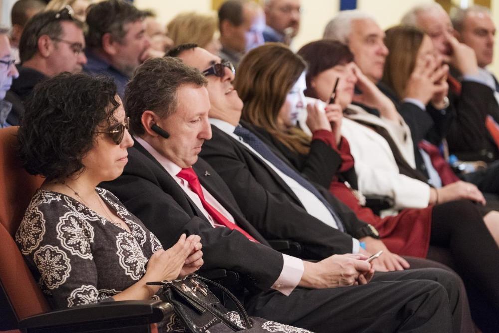 El salón de actos de la Delegación Territorial acogió el acto de entrega de los premios