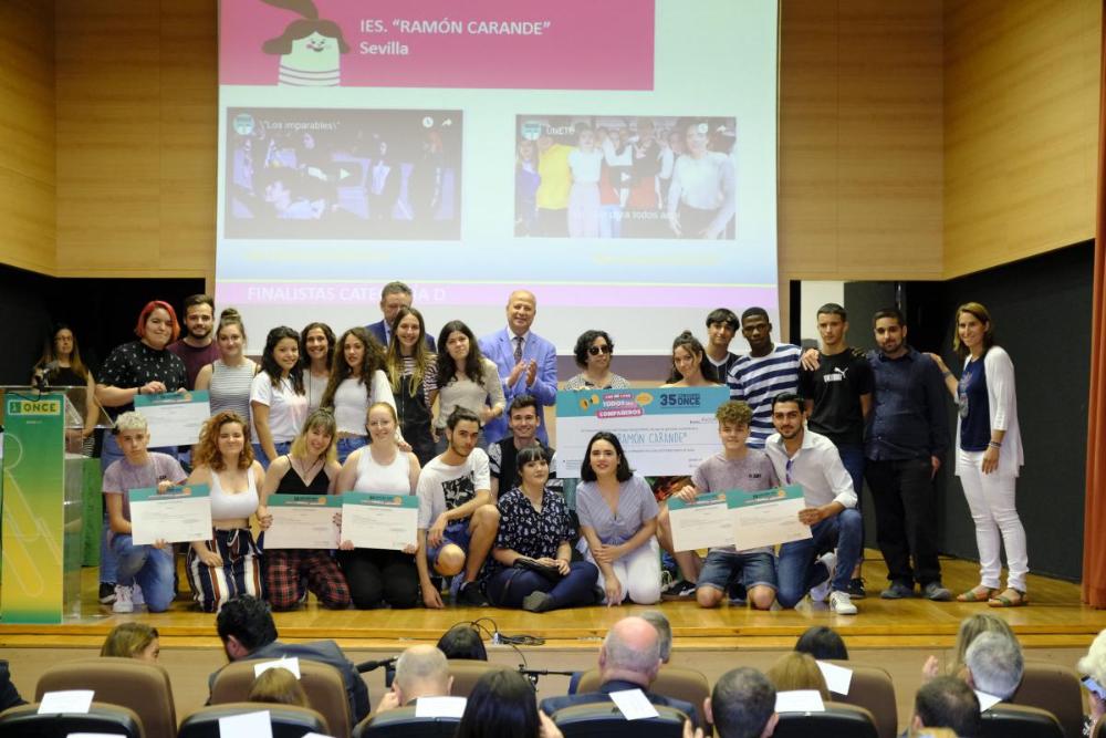 Finalistas a nivel nacional en la categoría D, IES 'Ramón Carande' de Sevilla