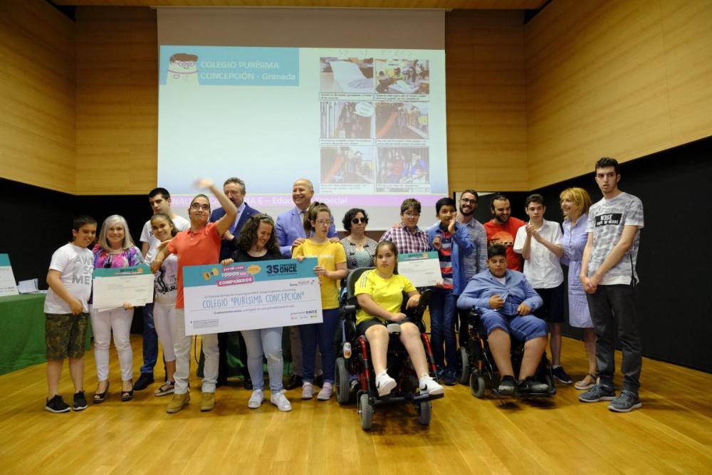 Finalista a nivel nacional de la categoría de Educación Especial, centro 'Purísima Concepción' de Granada