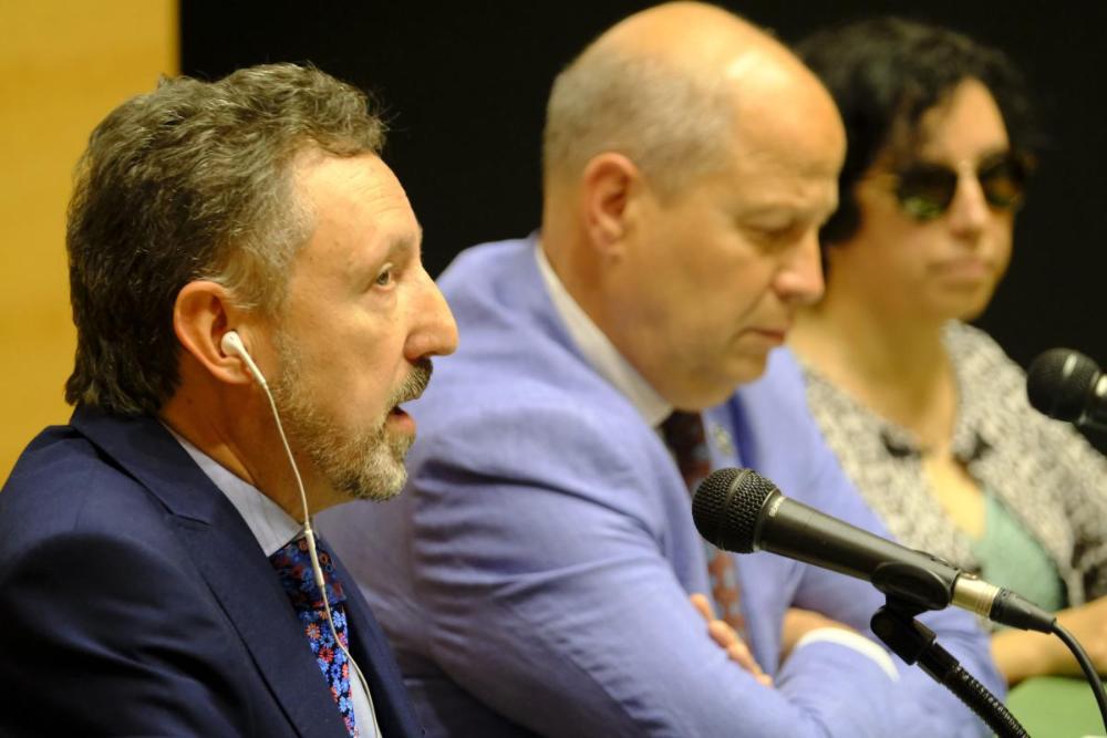 Intervención del delegado territorial, Cristóbal Martínez