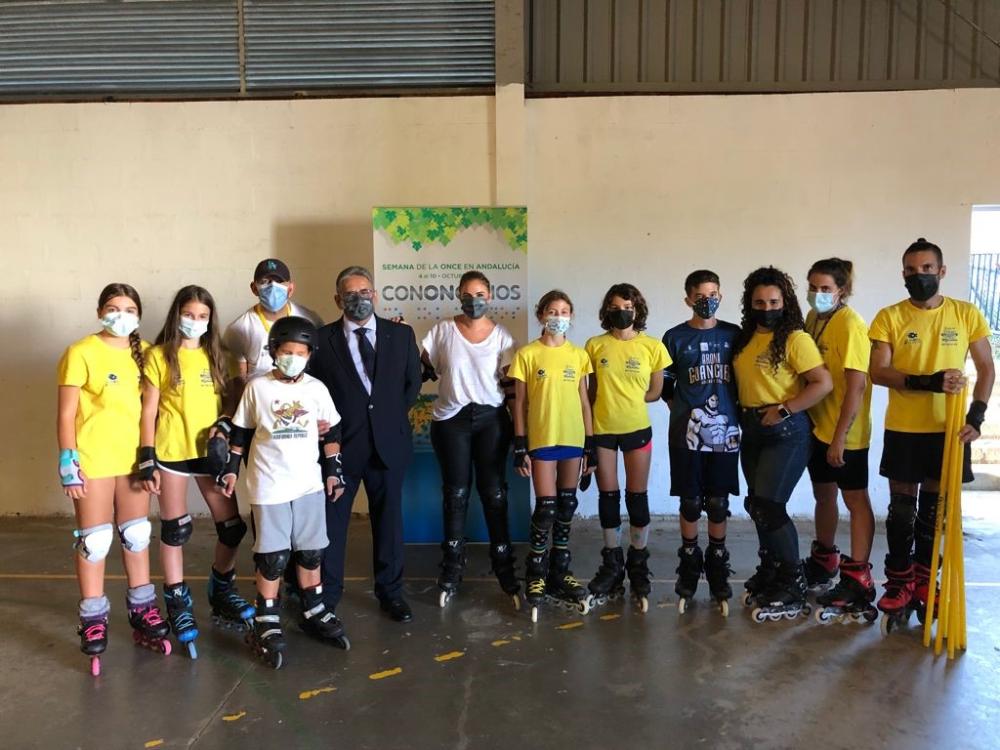 Actividad 'Yo también patino', en Algeciras