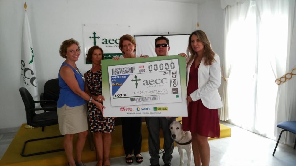 Presentación del cupón en Almería