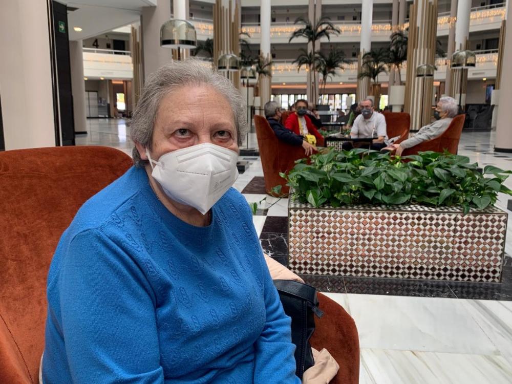 Ana Tornero, de Cazorla, aunque residente en San Fernando, cumplió 72 años el 24 de diciembre