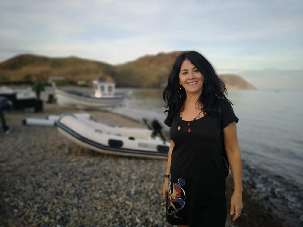Ángeles Durán, maestra de la ONCE en Jerez