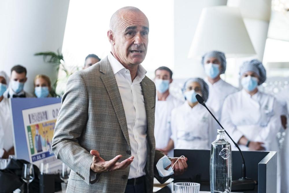 El primer teniente de alcalde de Sevilla, Antonio Muñoz, agradeció a la ONCE su "sensibilidad permanente con Sevilla"