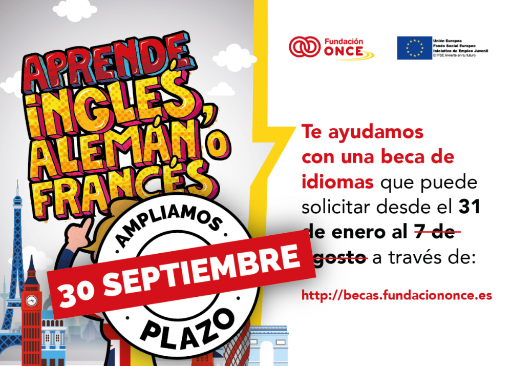 Aplazado hasta septiembre el plazo de solicitud de beca para estudiar idiomas 