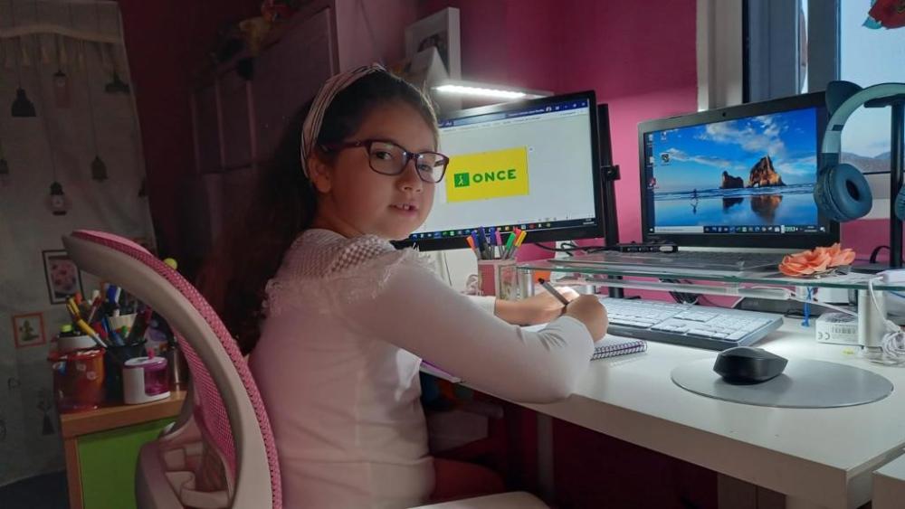 Aroa Sofía López, alumna de 2º de la ESO en Granada