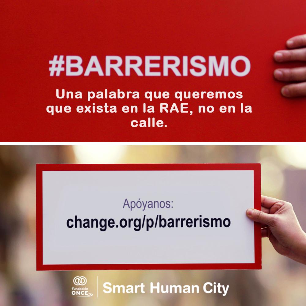 Imagen de la campaña Barrerismo, una invitación a la reflexión y el compromiso ciudadano