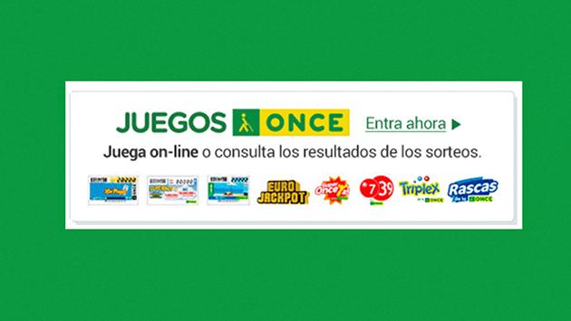 La web de juegosonce sigue activa para consultar cualquier información relativa a los productos de juego de la ONCE
