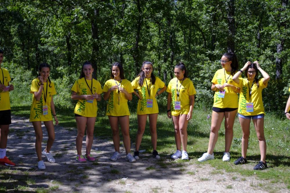 Imagen de una de las actividades al aire libre en la Sierra del Guadarrama