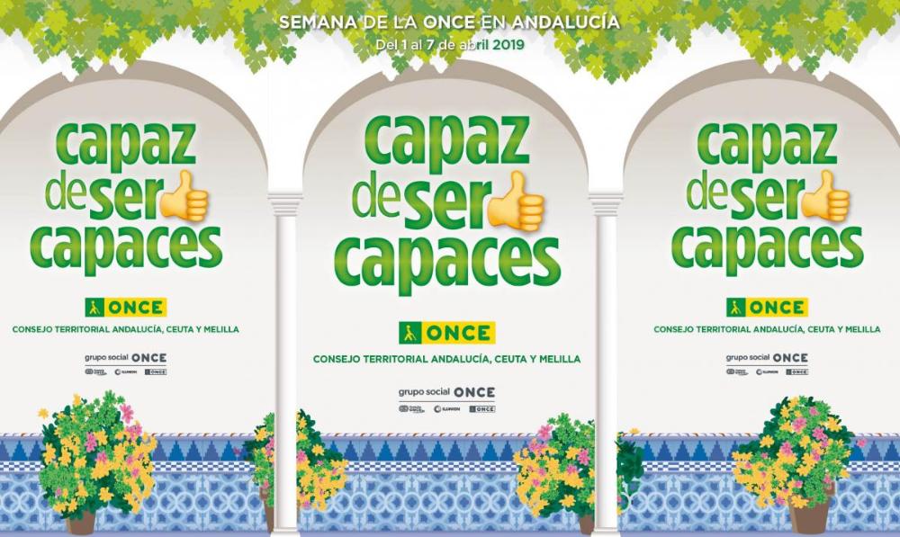 Cartel de la última Semana ONCE, celebrada en 2019 ya que el pasado año no hubo por la pandemia