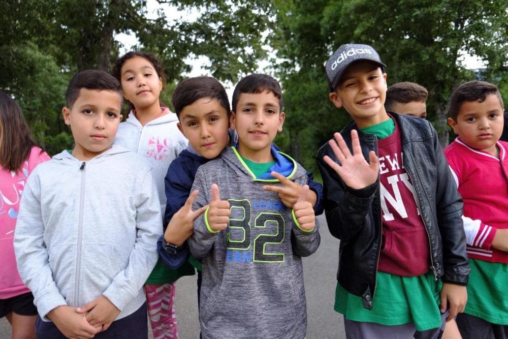 Alumnos de Primaria del centro Rey Juan Carlos I de Ceuta