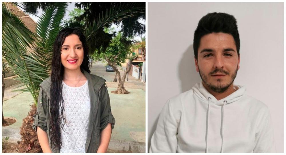 Los jóvenes Macarena Sánchez y José Andrés Alconchel ejercieron de moderadores del encuentro digital