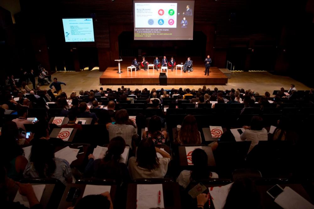 Aspecto general del Palacio de Ferias y Congresos de Málaga en la II edición de este encuentro internacional