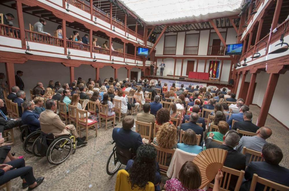 Vista general del Corral de Comedias durante el acto de entrega de premios