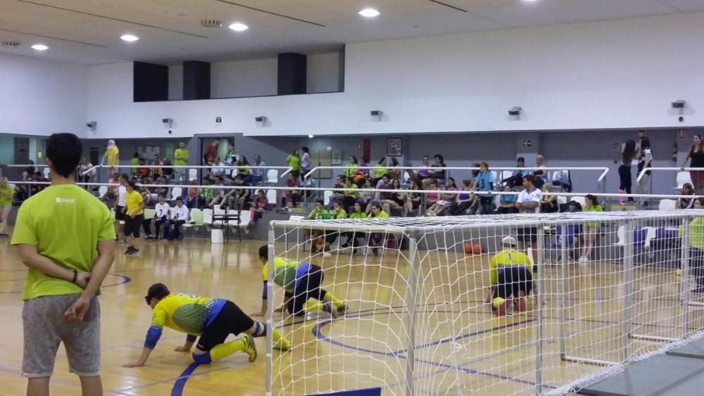 Campeonato de España de Goallball en el CRE de Sevilla