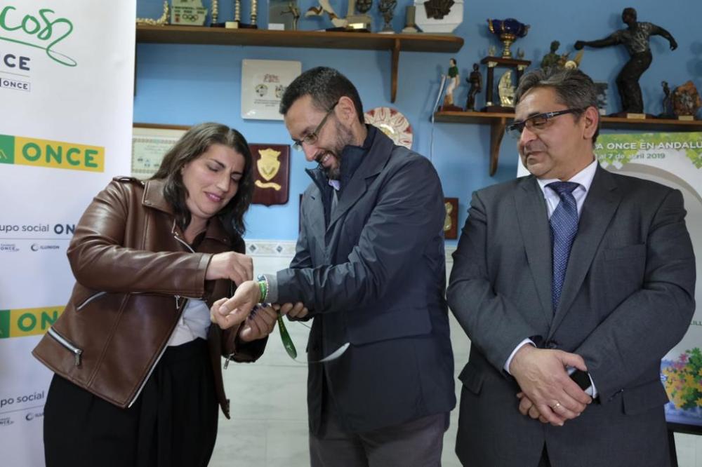 El alcalde de La Línea, Juan Franco, participó en el circuito de movilidad