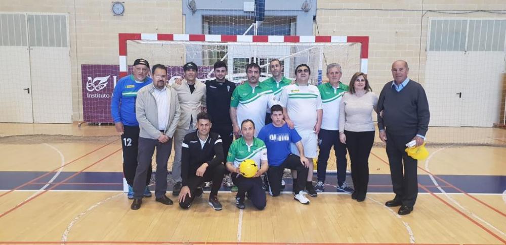 Exhibición de fútbol para ciegos en Córdoba