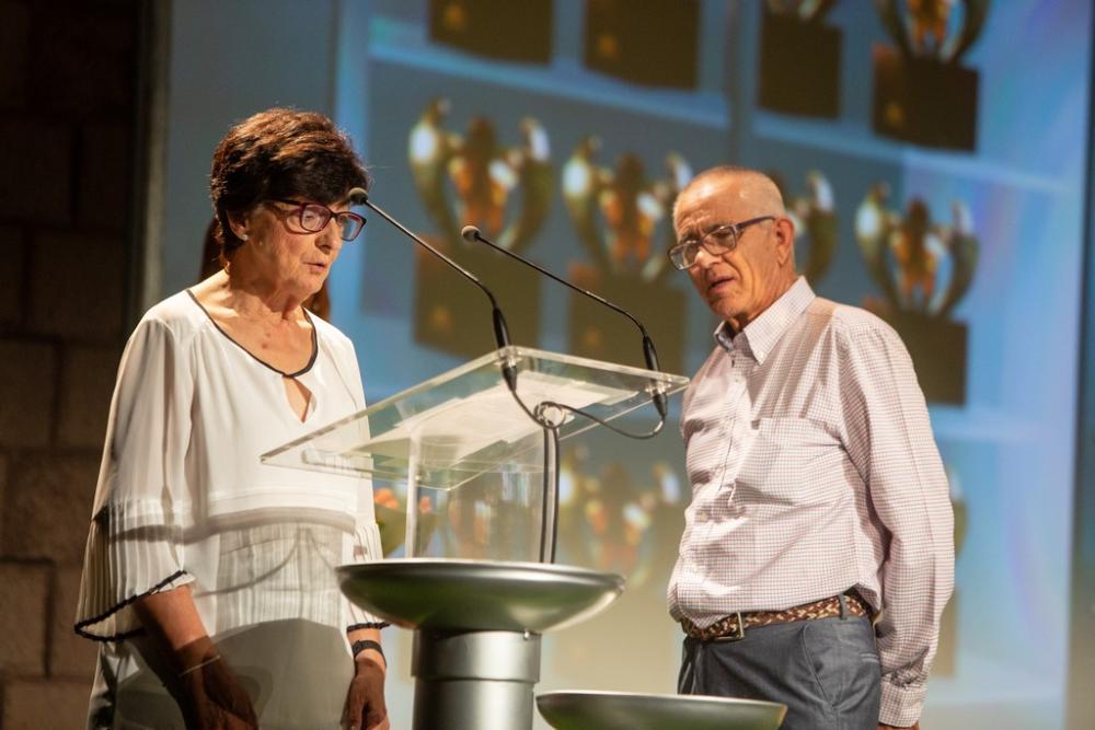 "Gracias por tanto Víctor Manuel", dijo emocionada Mari Luz  Castro