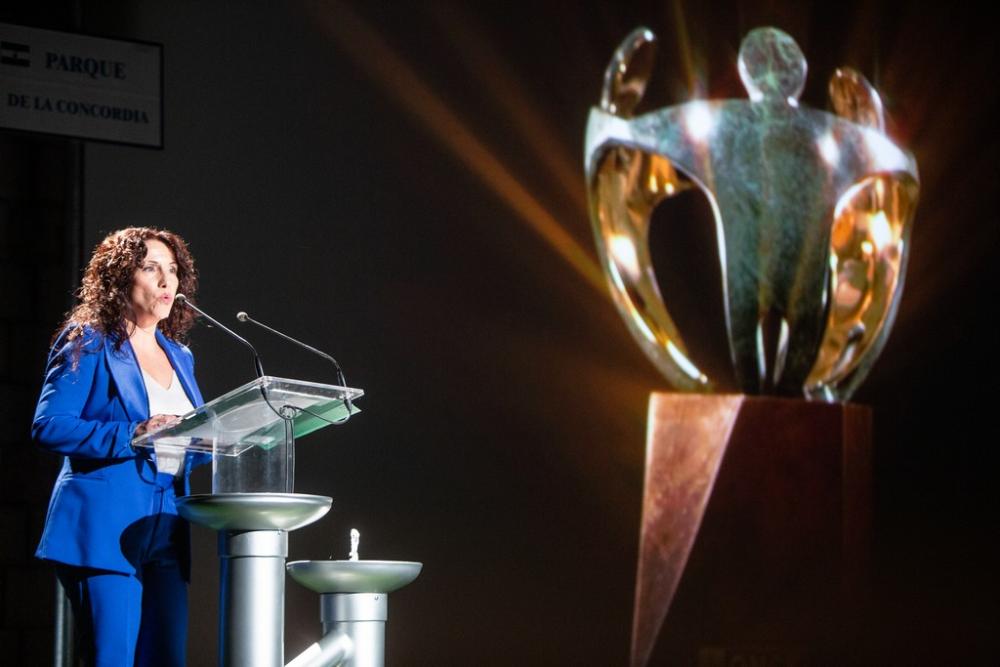 La intervención de la consejera de Igualdad, Políticas Sociales y Conciliación de la Junta cerró la Gala