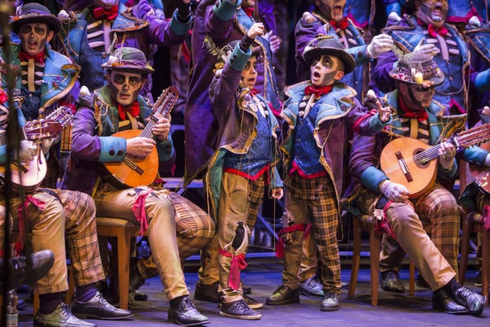 Otra hermosa imagen de las muchas que ofreció la Gala del Fermín Salvochea en el teatro de la Tía Norica
