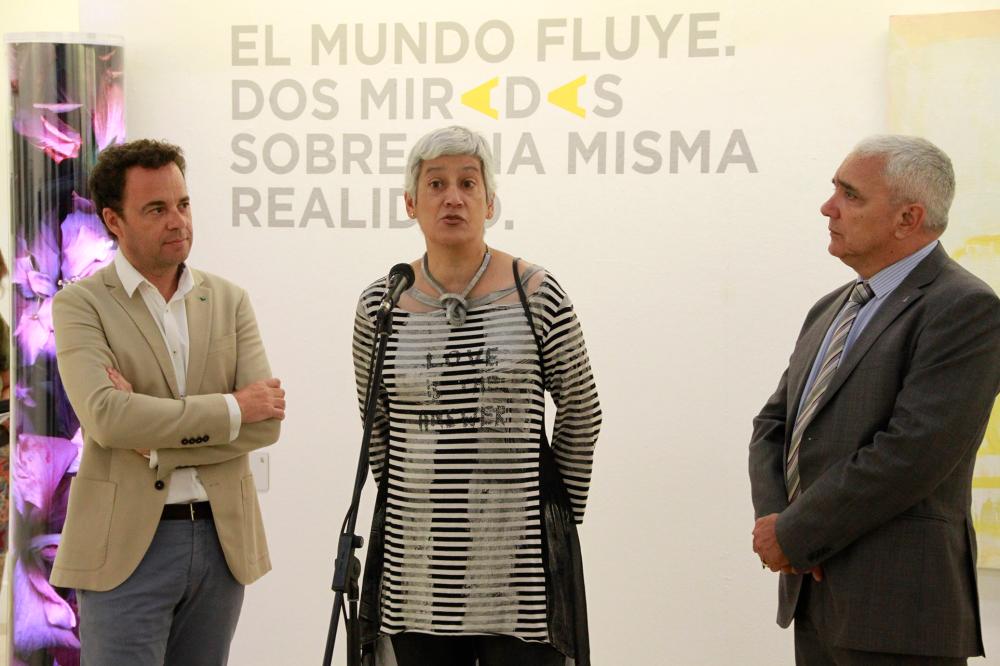 El director de la Fundación Osborne, Antonio Abad García, y el director general de Fundación ONCE, José Luis Martínez Donoso